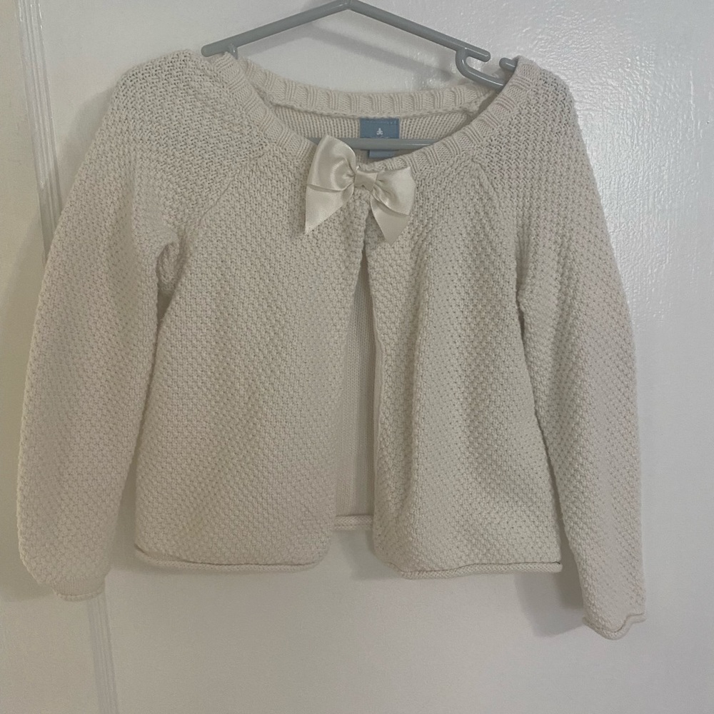 Size 4 baby GAP off white cardigan
